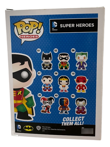 Funko Pop Robin 02 Batman Super Heroes Original