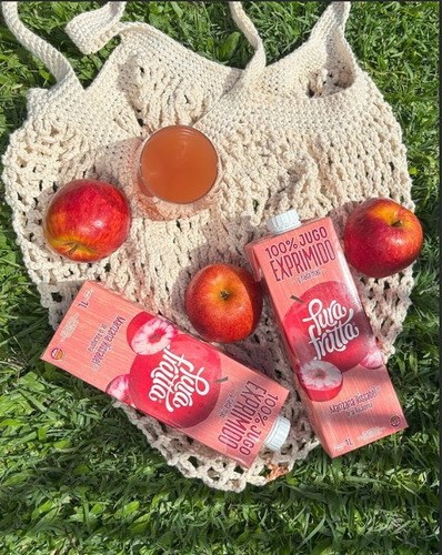 Jugo De Manzana Kissabel Exprimido Pura Frutta Sin Tacc 1 L