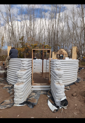 Rafia Para Superadobe Rollo 44 X 100 M Blanco Liso