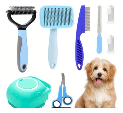 Set De Cepillos Para Todo Tipo De Mascota, Cualquier Pelaje!