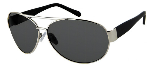 Lentes De Sol Levis X14063 Outlook Plateado Unisex