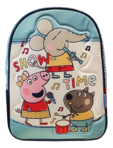 Mochila Peppa Pig Show Time Infantil ; Tienda Que Regalo