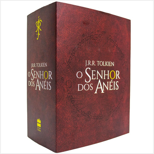 Box Trilogia Senhor Dos Aneís  J.r.r. Tolkien Edição De Bolso Mini 