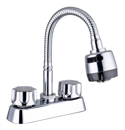 Llave Mezcladora Baño Lavabo Queen 2 Funciones Cromado