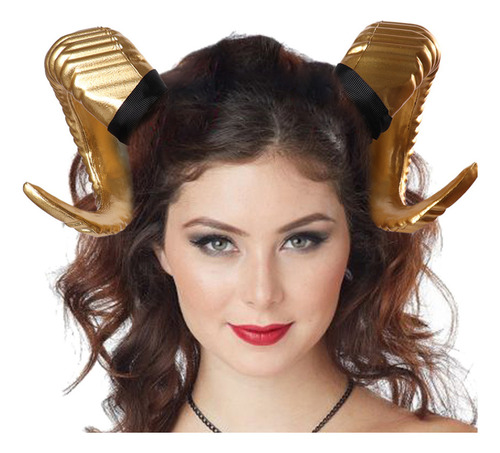 Diadema Con Cuernos De Cabra, Diadema De Maquillaje, Diadema