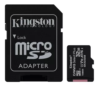 Memoria Micro Sd 64gb Kingston Clase 10 Canvas Select