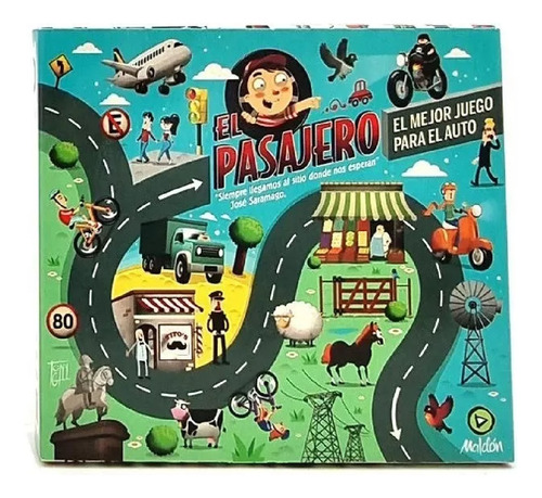 Juego De Mesa El Pasajero Maldon- Playking