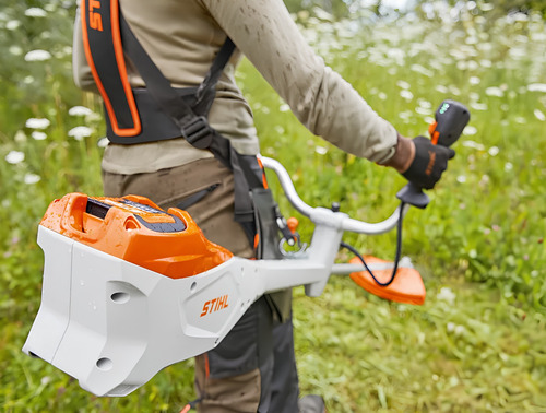 Roçadeira Stihl A Bateria Fsa 135 Profissional Completa