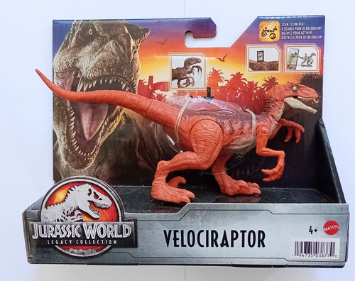 Velociraptor Dinosaurio Scape Jurassic World Figura Original