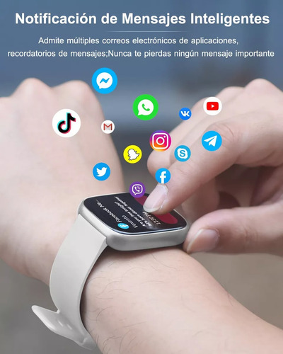 Reloj Deportivo Multifunción Gris Y Ritmo Cardíaco Gris Gris Gris Gris