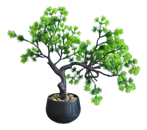 De Bonsái Artificial En Maceta Con Maceta, Planta De