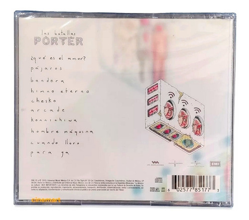 Las Batallas -porter-cd Original