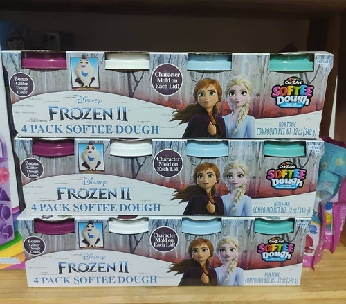 Imagen 2 de 2 de Plastilinas Plastidedos Frozen
