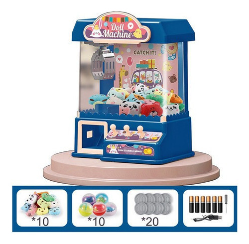 Muñeca De Peluche Claw Machine Toys +10 [u] Qsw
