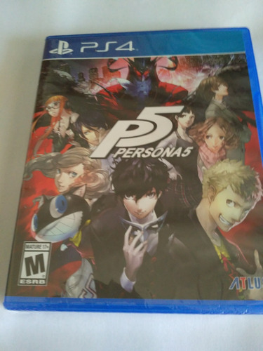 Persona 5 Ps4 Nuevo Fisico Sellado