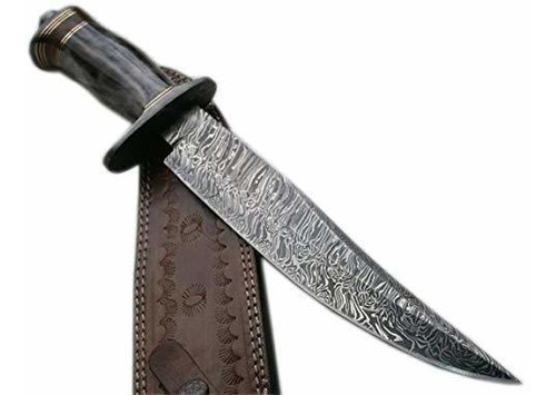 Poshland Knives Reg-5990 Cuchillo De Acero Para Damasco Hech