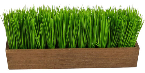 12in. Grass Artificial Plant In Decorative Planter