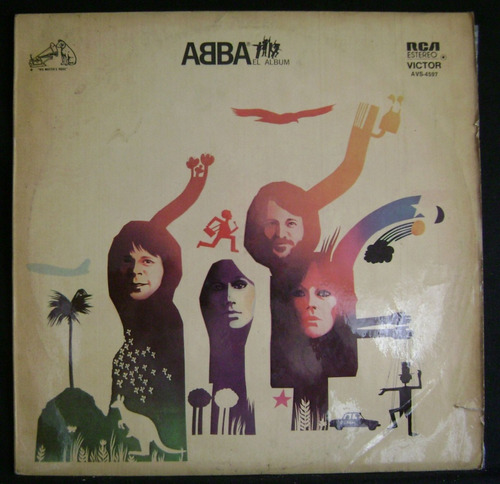 Abba-el Album-lp Vinilo-muy Buen Estado-8,5 Ptos