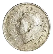 Comprar Moneda Sudáfrica  3 Pence 1941 Plata 2da Guerra Xf
