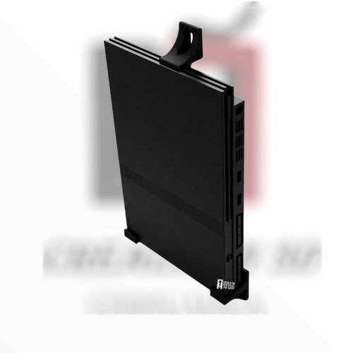 Soporte / Base De Pared Para Ps2 Slim Playstation 2 Slim
