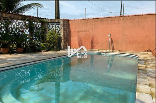 Imagem 5 de 14 de Casa Com Piscina Em Itanhaém, Lado Praia, Ca191-f