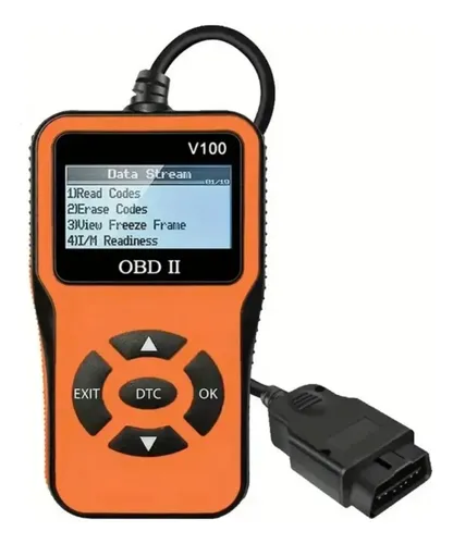 Scanner Automotivo Obd2 Leitor De Códigos De Falha V100 Com Tela