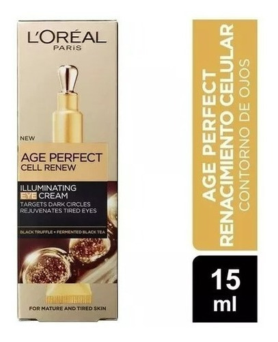 Age Perfect Eye Contour Cellular Rebirth 15 ml Hora de aplicação: noite, tipo de pele madura