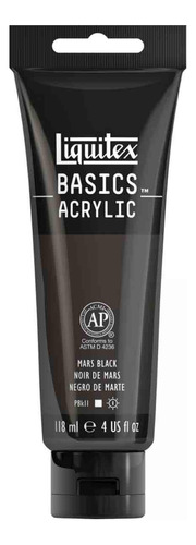 Tinta Acrilica Liquitex Basics 276 Mars Black 118ml