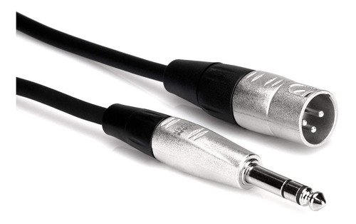 Hosa Hsx-010 Rean 1/4 De Pulgada Trs A Xlr3m Cable De Inte