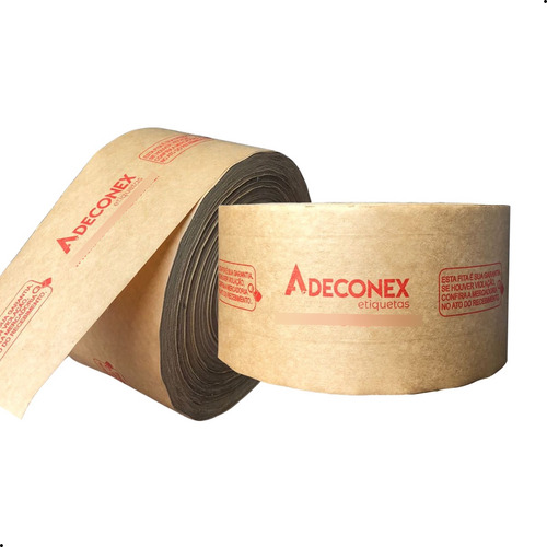 Fita Gomada Personalizada Com Reforço 70x100 Mt - 20 Rolos