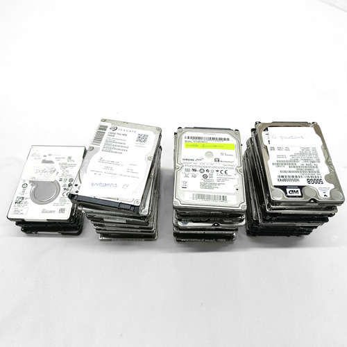 Lote Com 45 Hds Notebook Com Defeito Sem Ler 500gb 1tb 2tb (Usado)
