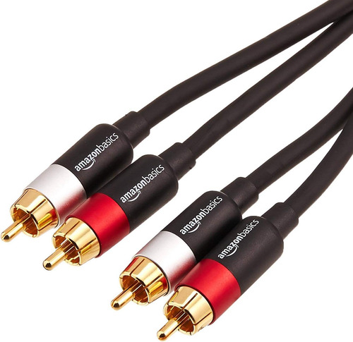 Amazon Basics 2-macho A 2-macho Rca Audio Stereo Subwoofe...