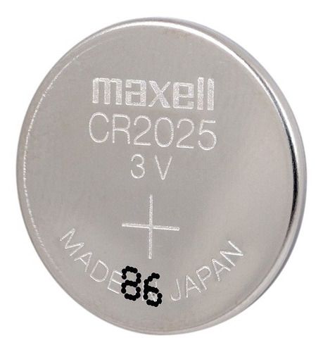 5 Pilas Maxell Cr2025 Tipo Botón Japonesa /madidino Import