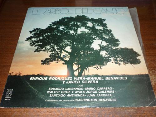 Enrique Rodriguez Viera Manuel Benavides Arbol Canto Vinilo