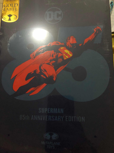 Mcfarlane Toys Sdcc 2023 Superman Exclusive 85th Aniversario (Usado)