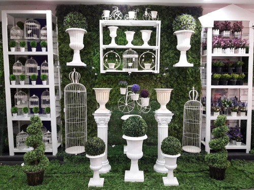 Imagen 3 de 4 de Esfera Decoracion Cesped Artificial / 18cm / Sheshu