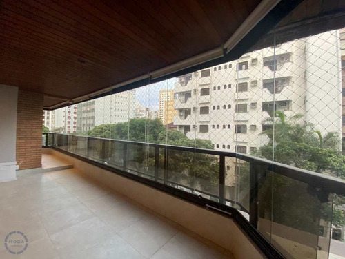 Imagem 3 de 30 de Excelente Apartamento De 380m2, Na Área Mais Nobre E Cobiçada De Santos, Vila Rica, Repleto De Armários Em Todos Os Cômodos, Ar Condicionado Em Todos - Bo22793 - 70833951