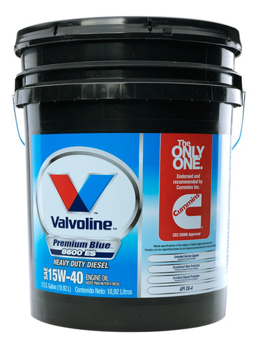 Valvoline Premium Blue 15w-40 Para Cummins --roll Steel--