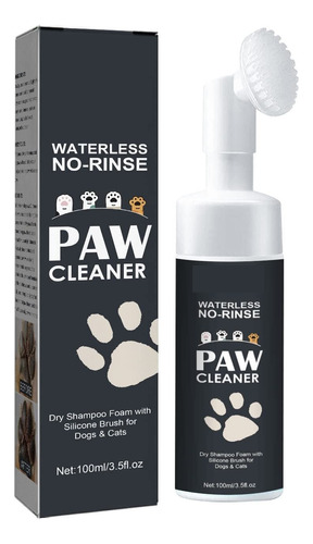 Limpiador De Patas Para Perros, Champú Sin Agua Con Cepillo