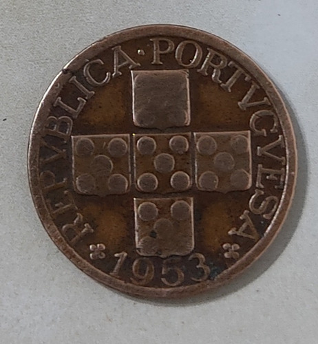 Moneda De Portugal 1953