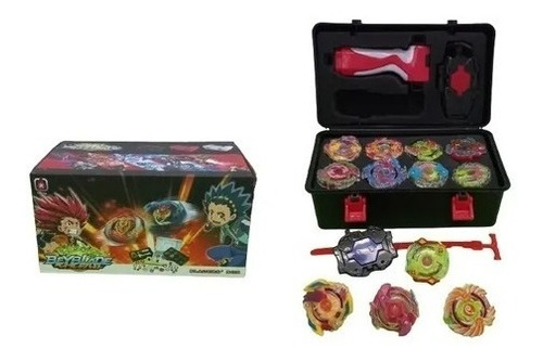 Beyblade Valija Exclusiva 12 Trompos   - Shadowcollectibles