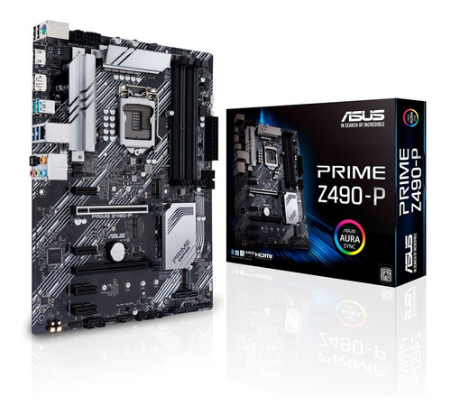 Motherboard Asus Prime Z490-p Intel Z490, Lga1200, Hdmi, Dp,