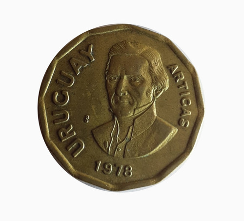 Moneda Uruguay 1978 1 Nuevo Peso