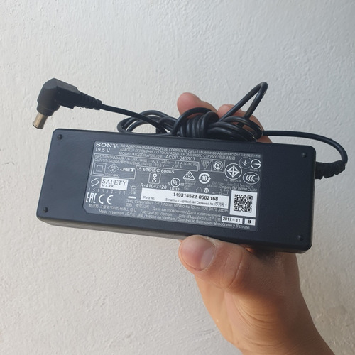 Eliminador Para Pantalla Sony De 19.5v A 2.35a Original 