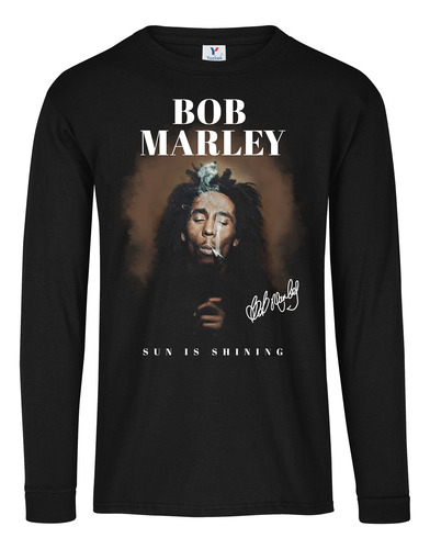 Playeras Bob Marley Full Color Ml-12 Modelos Disponibles