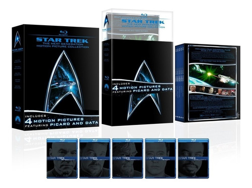 Star Trek Next Generation Motion Picture Coleccion Blu-ray