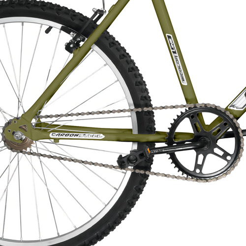 Bicicleta Aro 26 Ultra Bikes Bicolor Masculina Sem Marcha Cor Verde Oliva Fosco
