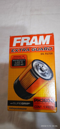 Filtro De Aceite Para Ford Fiesta