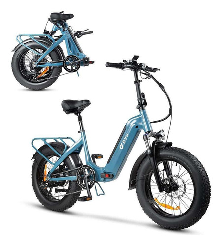 Dyu 20 4.0s, 20 Mph Foldable E Bike, 500w 48v 14ah