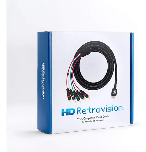 Cabo De Vídeo Componente Hd Retrovision Playstation 2/3